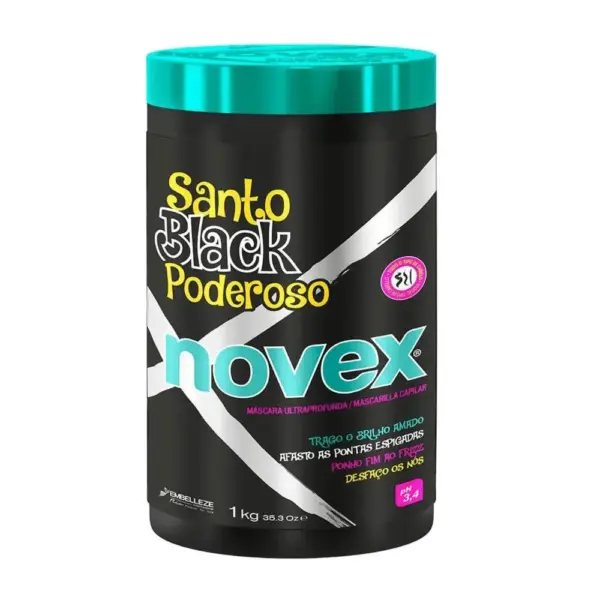 Novex Mystic Black Deep Hair Mask 1k - Imagen 1
