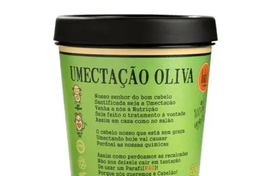 Lola Cosmetics Umectação Oliva Máscara 200g