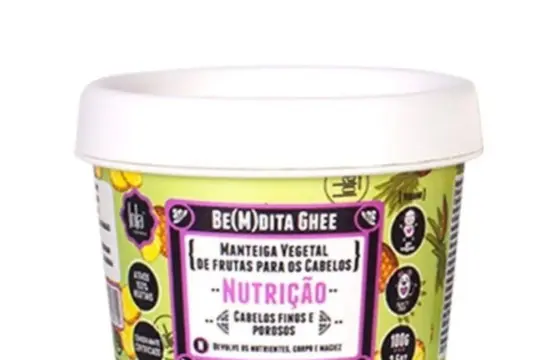 Lola Cosmetics Be(M)dita Ghee Máscara Nutriçao Abacaxi E Manteiga De Bacuri 100g