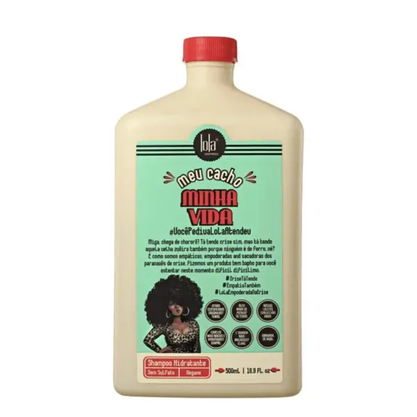 Lola Cosmetics Meu Cacho Minha Vida Shampoo 500ml - Imagen 1