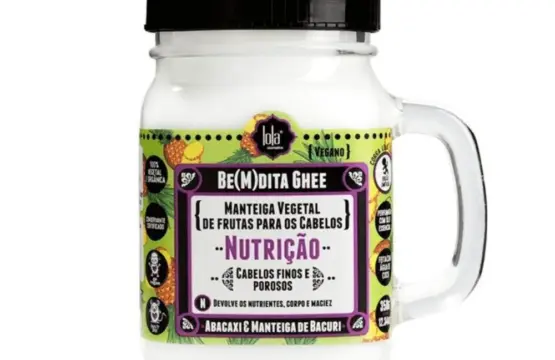 Lola Cosmetics Be(M)dita Ghee Máscara Nutriçao Abacaxi E Manteiga De Bacuri 350g