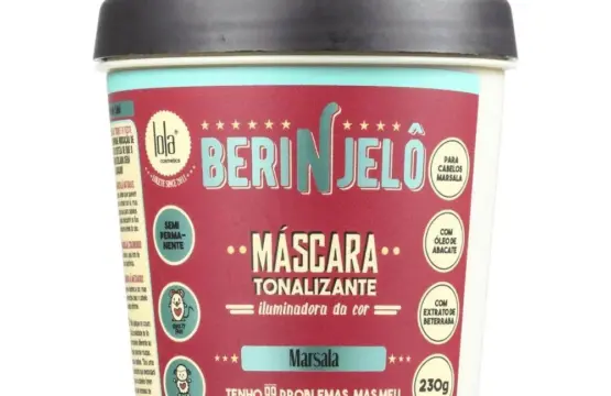 Lola Cosmetics Máscara Tonalizante Berinjelo 230g