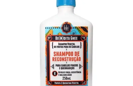 Lola Cosmetics Be(M)dita Ghee Shampoo Reconstrução Papaya E Queratina Vegetal 250ml