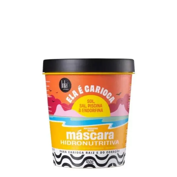 Lola Cosmetics Ela É Carioca Mascarilla Hidronutritiva Cabello Seco/Dañado 500ml - Imagen 1