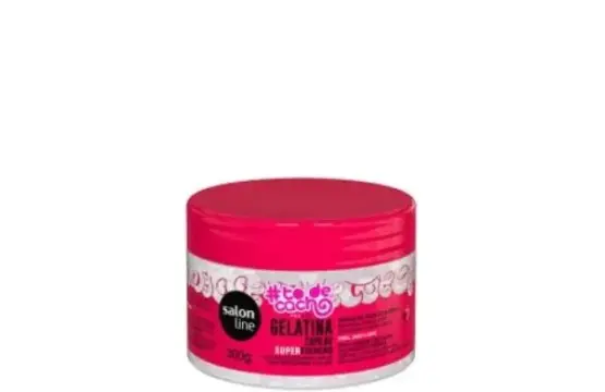 Salon Line To de Cacho Super Fixação Gelatina Fijadora 300g
