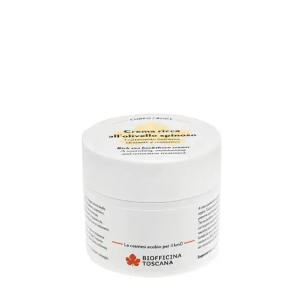 Biofficina Toscana Cuerpo Crema Ricca All Olivello Spinoso 150g - Imagen 1