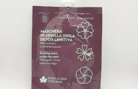 Biofficina Toscana Maschera In Argilla Viola Detox Lenitiva 30g
