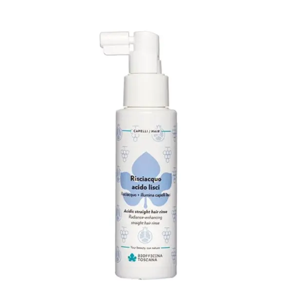 Biofficina Toscana Cabello Risciacquo Acido Lisci 100ml - Imagen 1