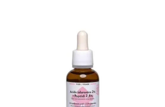 Biofficina Toscana Facial 2% Hyaluronic Acid + 2.5% Peptides 30ml