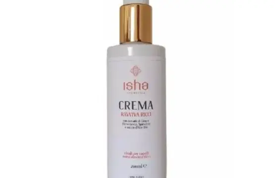 Isha Cosmetics Crema Ravviva Ricci Semi Di Lino 200ml