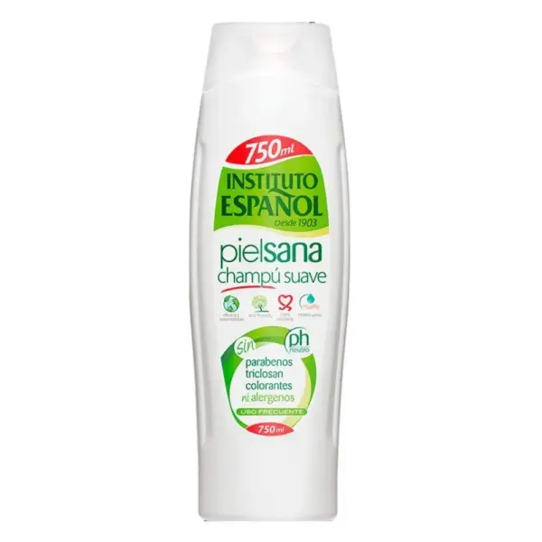 Instituto Español Piel Sana Champú Suave 750ml - Imagen 1