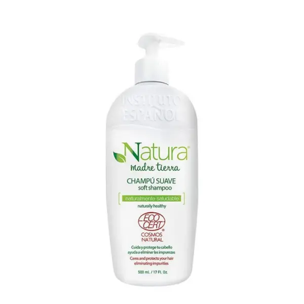 Instituto Español Natura Madre Tierra Champú Suave 500ml - Imagen 1