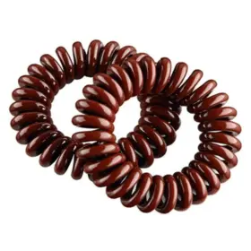Gomas Espiral Mediana 45mm Marrón Pack 2uds