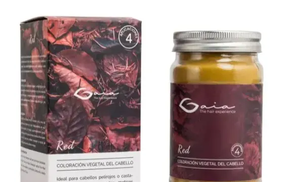 Gaia Henna Red Reflejos Burdeos 175g