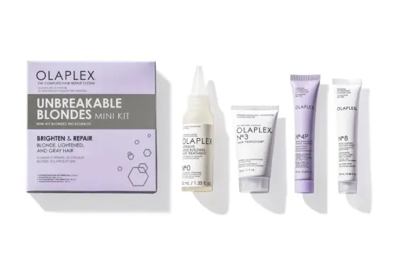 Olaplex Kit Unbreakable Blondes Mini Rubios Perfectos