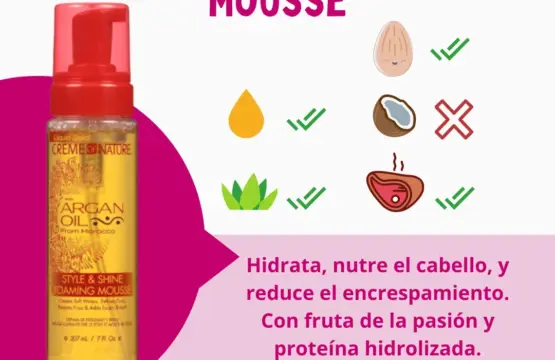 Creme of Nature Argan Style and Shine Foaming Mousse 207ml photo review