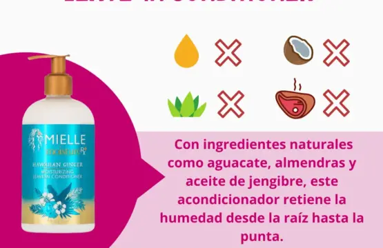 Mielle Organics Moisture RX Hawaiian Ginger Moisturizing Leave-In Conditioner 355ml photo review