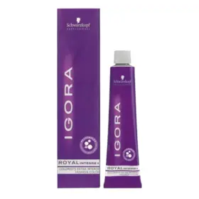 Schwarzkopf Professional Crema Colorante Igora Royal 60ml - 5.998 Castaño Claro Súper Violeta Rojo