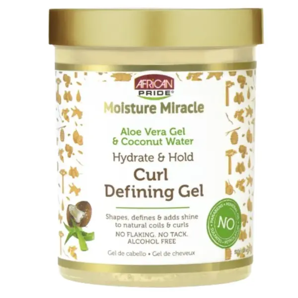 African Pride Moisture Miracle Curl Defining Gel 510g - Imagen 1