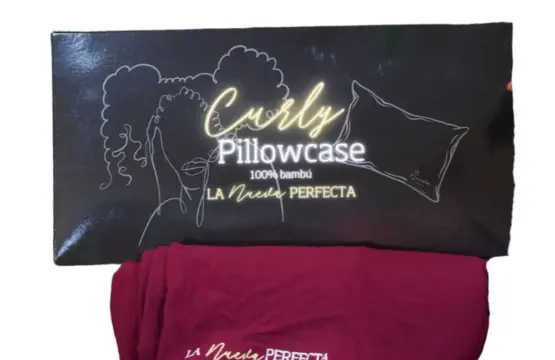 Curly Pillowcase Granate