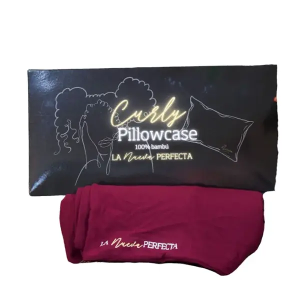 Curly Pillowcase Granate - Imagen 1