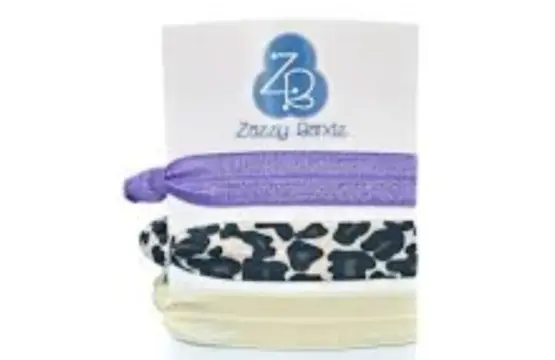 Zazzy Bandz Cintas Morado-Leopardo-Amarillo