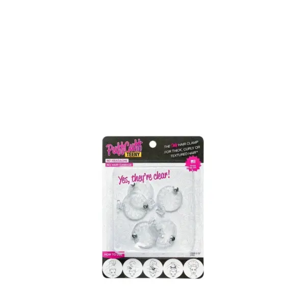 PuffCuff Teeny Clear - .75 Plg (5 pcs) - Imagen 1