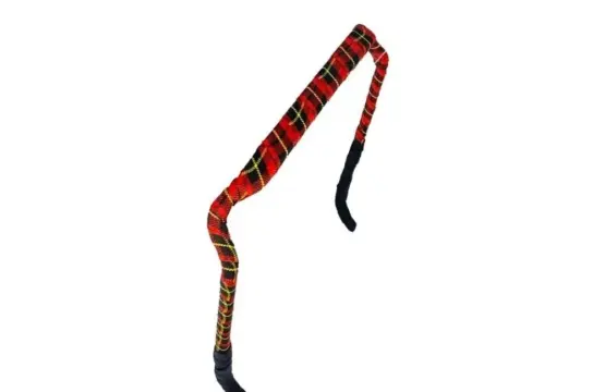 Zazzy Bandz Original Fit Wrapped Plaid In Red, Yellow, And Black