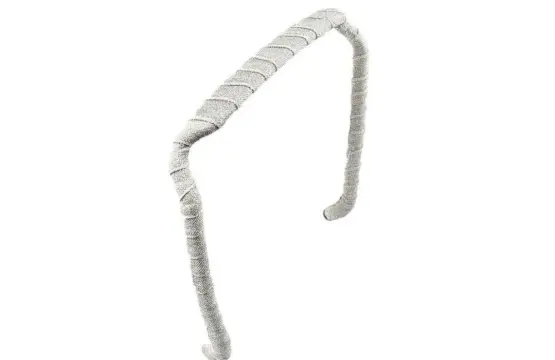 Zazzy Bandz Original Fit Wrapped. Silver Shimmer