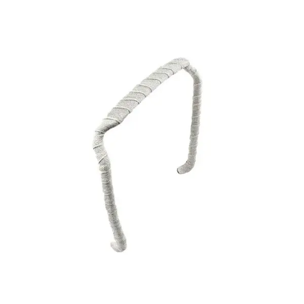 Zazzy Bandz Original Fit Wrapped. Silver Shimmer - Imagen 1