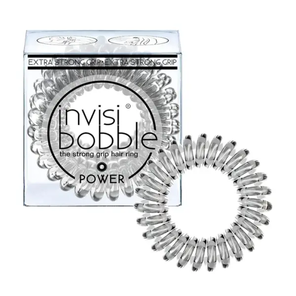 Invisibobble Power Crystal Clear - Transparente 3uds - Imagen 1