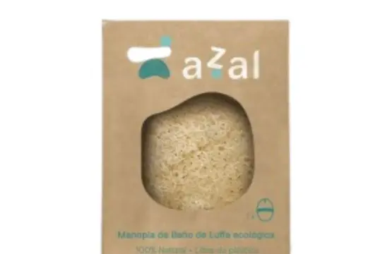 Azal Manopla Baño Luffa Ecológica Ovalada