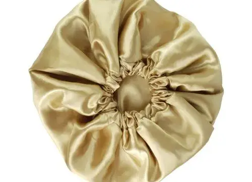 Soulta Gorro de Satén Dorado