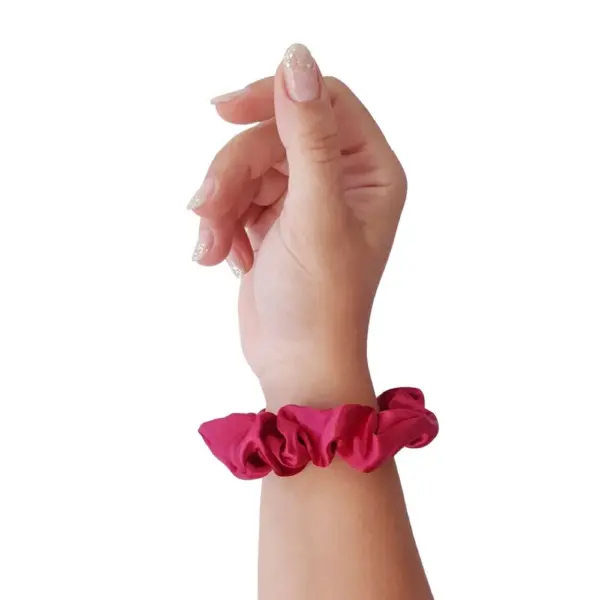 Soulta Scrunchie de Satén Burdeos - Imagen 1