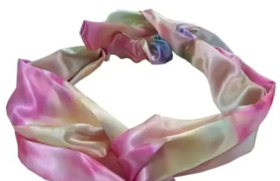 Soulta Turbante de Satén Tie Dye