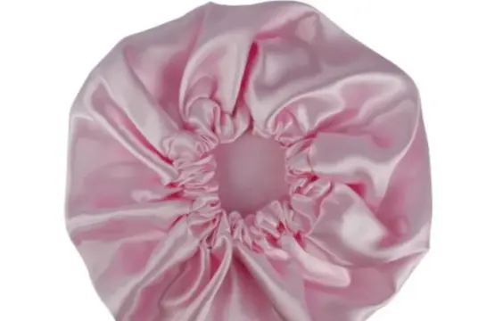 Soulta Gorro de Satén Rosa Pastel