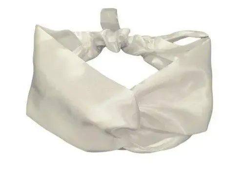 Soulta Turbante de Satén Blanco