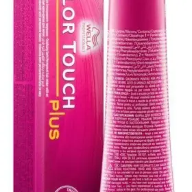 Wella Crema Colorante Color Touch Plus Sin Amoniaco 60ml (77.07 Rubio Medio Natural Marrón)