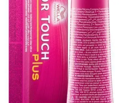 Wella Crema Colorante Color Touch Plus Sin Amoniaco 60ml (77.07 Rubio Medio Natural Marrón)