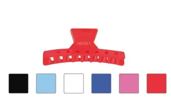 Pinzas Perforadas Colores 6uds