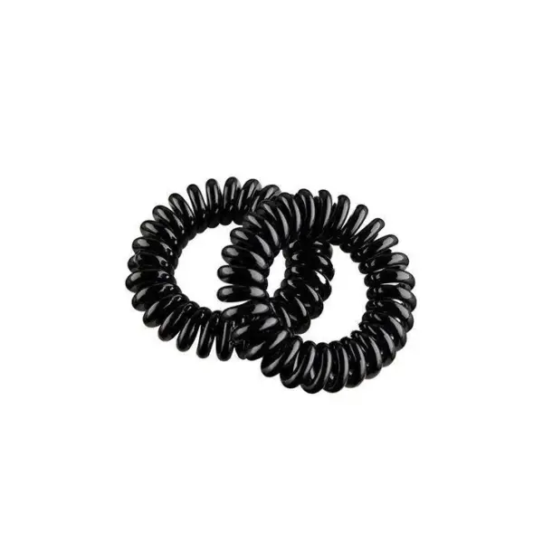 Gomas Espiral Mediana 45mm Negra Pack 2uds - Imagen 1