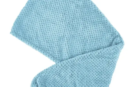 Casalfe Toalla Turbante de microfibra Azul