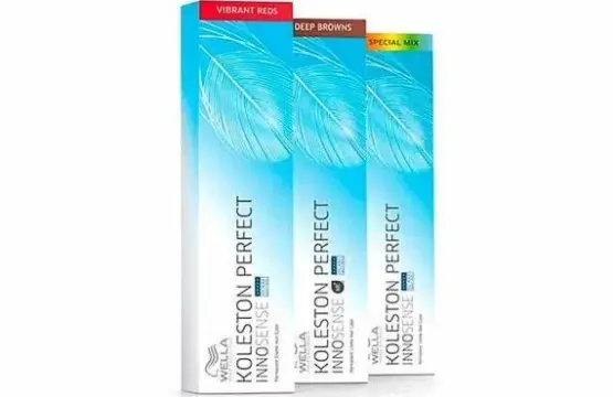 Wella Crema Colorante Koleston Perfect Innosense 60ml. – 55.66 Castaño Claro Violeta Intenso