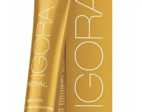 Schwarzkopf Professional Crema Colorante Permanente Igora Royal Absolutes 60ml – 9.50 Rubio Muy Claro Dorado Natural