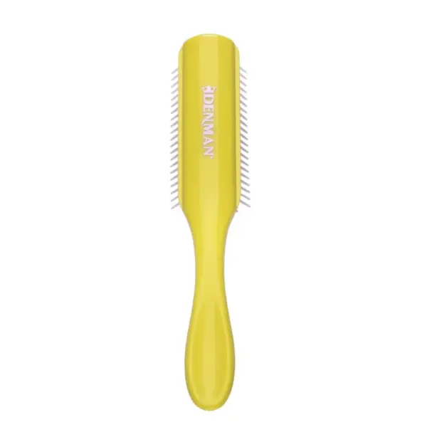 Denman Cepillo D3 Styler Amarillo Honolulu 7 Hileras - Imagen 2