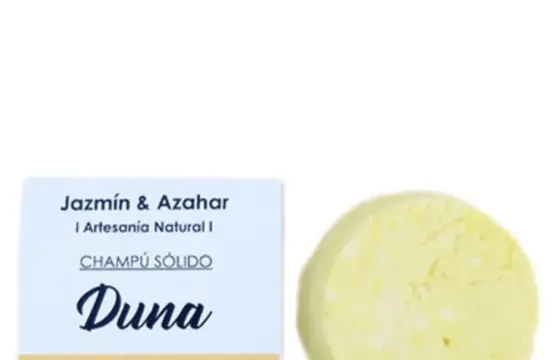 Jazmín and Azahar Champú Sólido Duna Para Cabellos Secos Dañados 100g