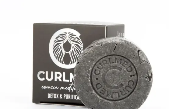 CurlMed Champú Sólido Detox y Purificante 80g