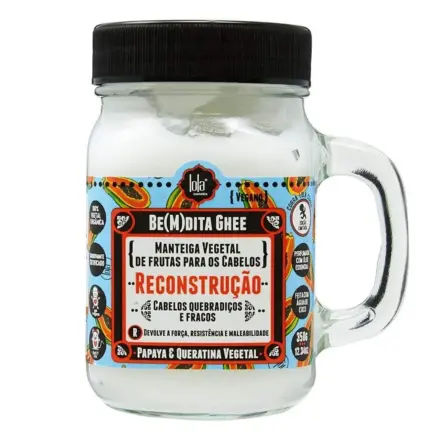 Lola Cosmetics Be(m)dita Ghee Máscara Reconstuçao Papaya 350g