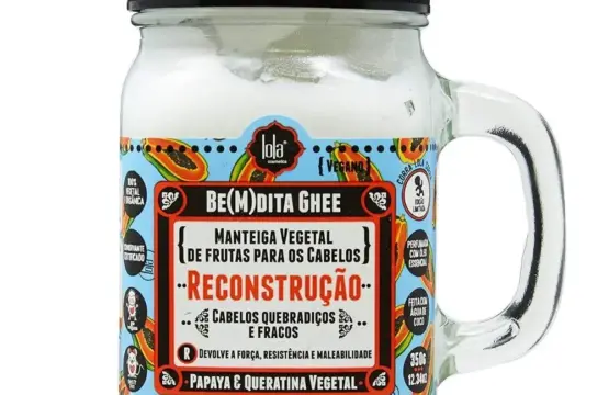 Lola Cosmetics Be(m)dita Ghee Máscara Reconstuçao Papaya 350g