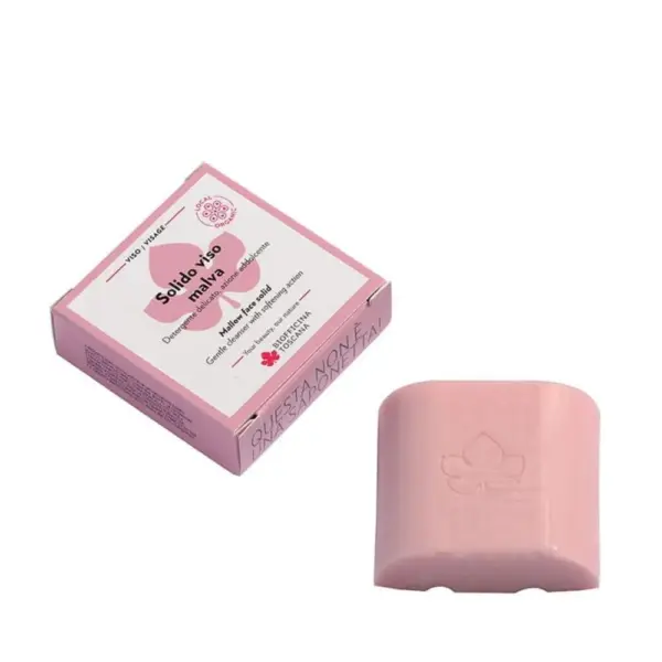 Biofficina Toscana Facial Solido Viso Malva 50g - Imagen 1